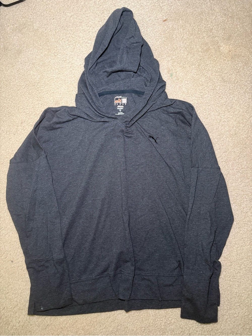 Women’s Lightweight Hooded Long-Sleeve Shirt - Charcoal